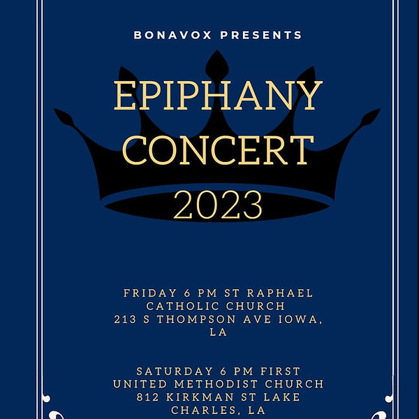 Epiphany 2023 poster